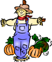 Cultivating Local Yokals Society scarecrow mascot